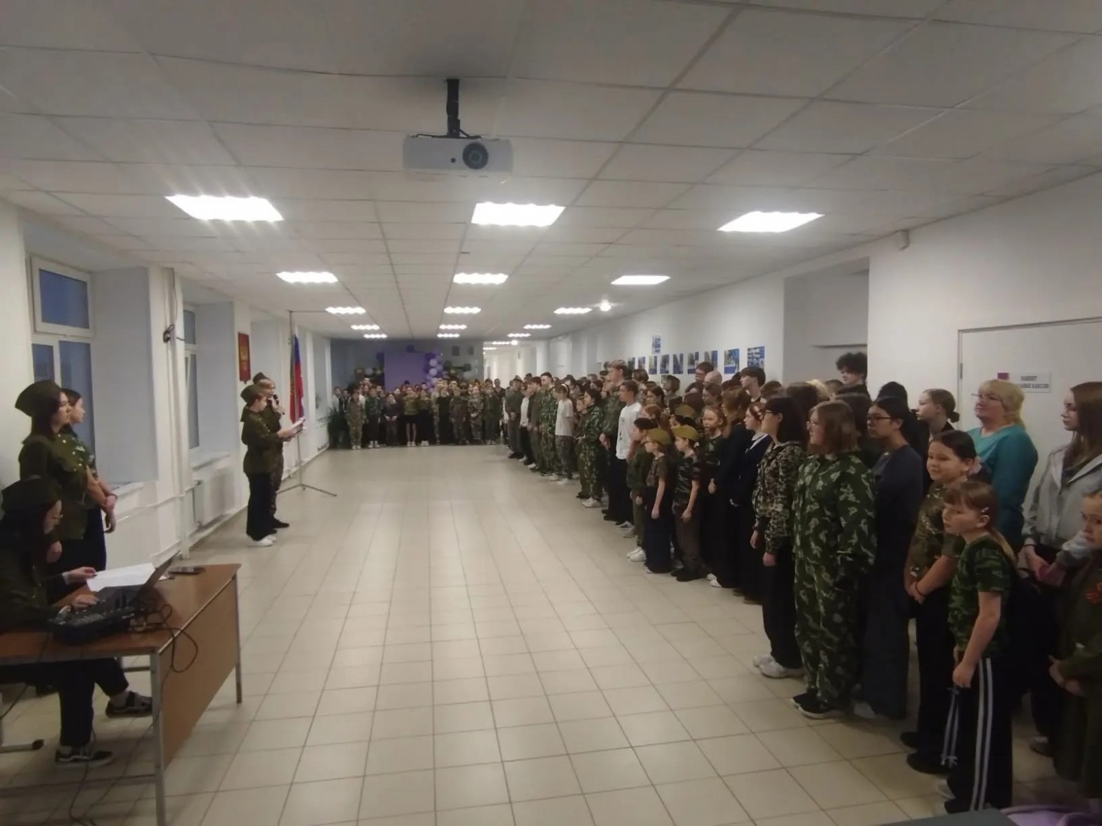 В Криулинской школе дан старт ежегодной военизированной игре «Гарнизон».